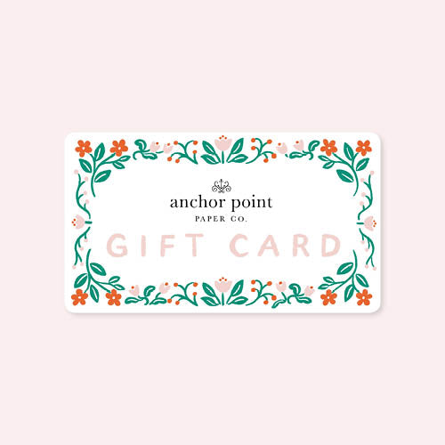 Gift Card - Anchor Point Paper Co.