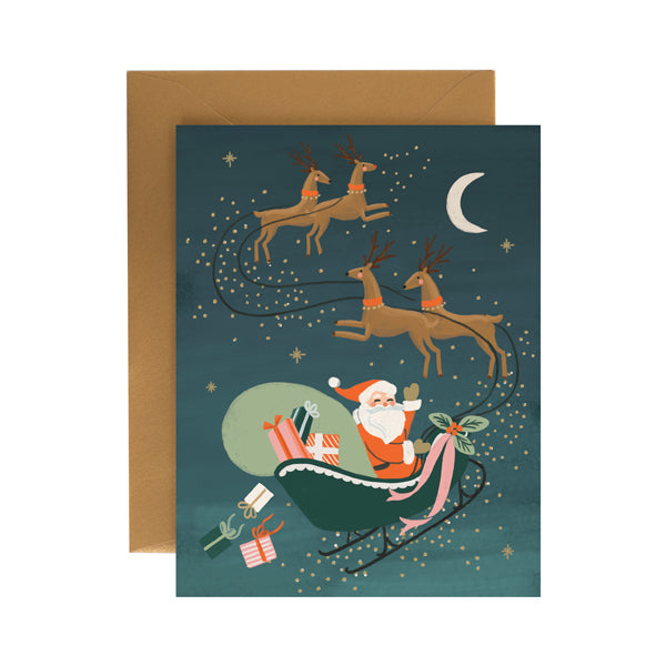 Santa's Sleigh - Anchor Point Paper Co.