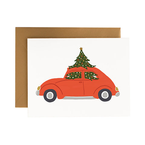 Christmas Car - Anchor Point Paper Co.
