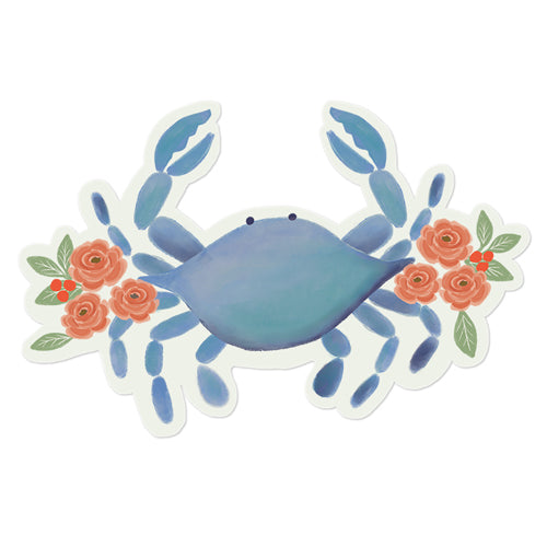 Blue Crab Sticker