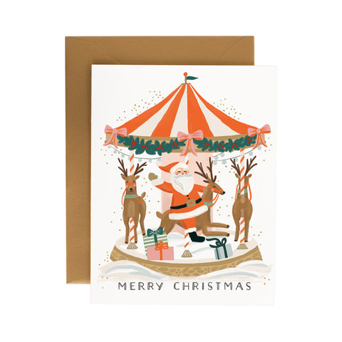 Christmas Carousel - Anchor Point Paper Co.