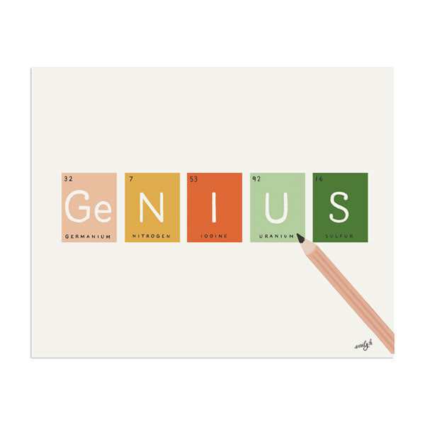 Genius Print - Anchor Point Paper Co.