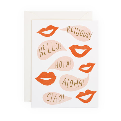 Hello Lips - Anchor Point Paper Co.