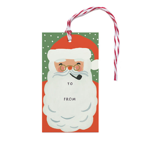 Santa's Beard Gift Tags - Anchor Point Paper Co.