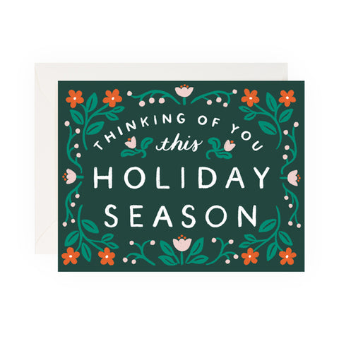 Holiday Greenery Gift Tag – Anchor Point Paper Co.