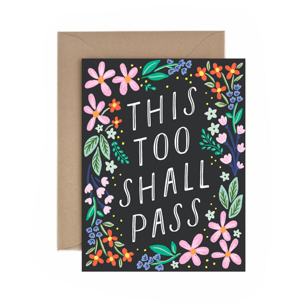 This Too Shall Pass - Anchor Point Paper Co.