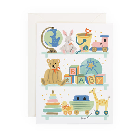 Baby Toy Shelves - Anchor Point Paper Co.