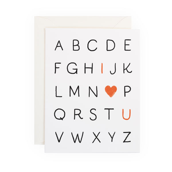 Love Alphabet - Anchor Point Paper Co.