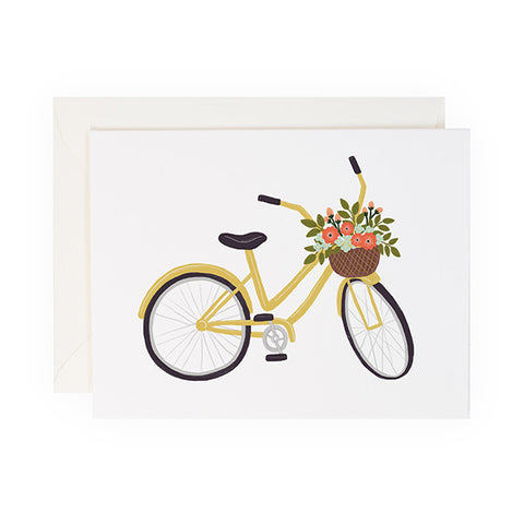 Yellow Bicycle - Anchor Point Paper Co.