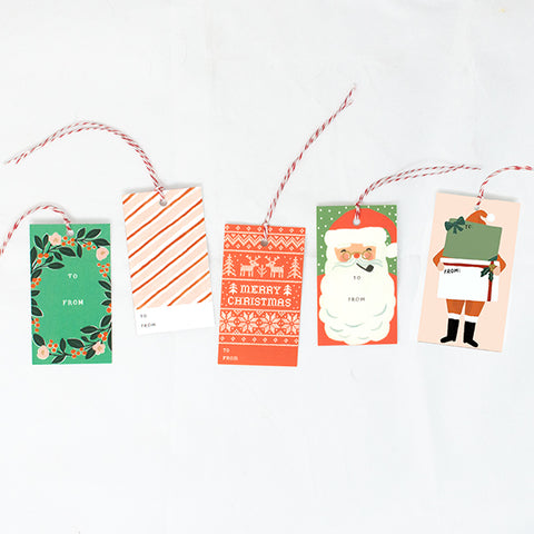 Holiday Assorted Gift Tags - Anchor Point Paper Co.